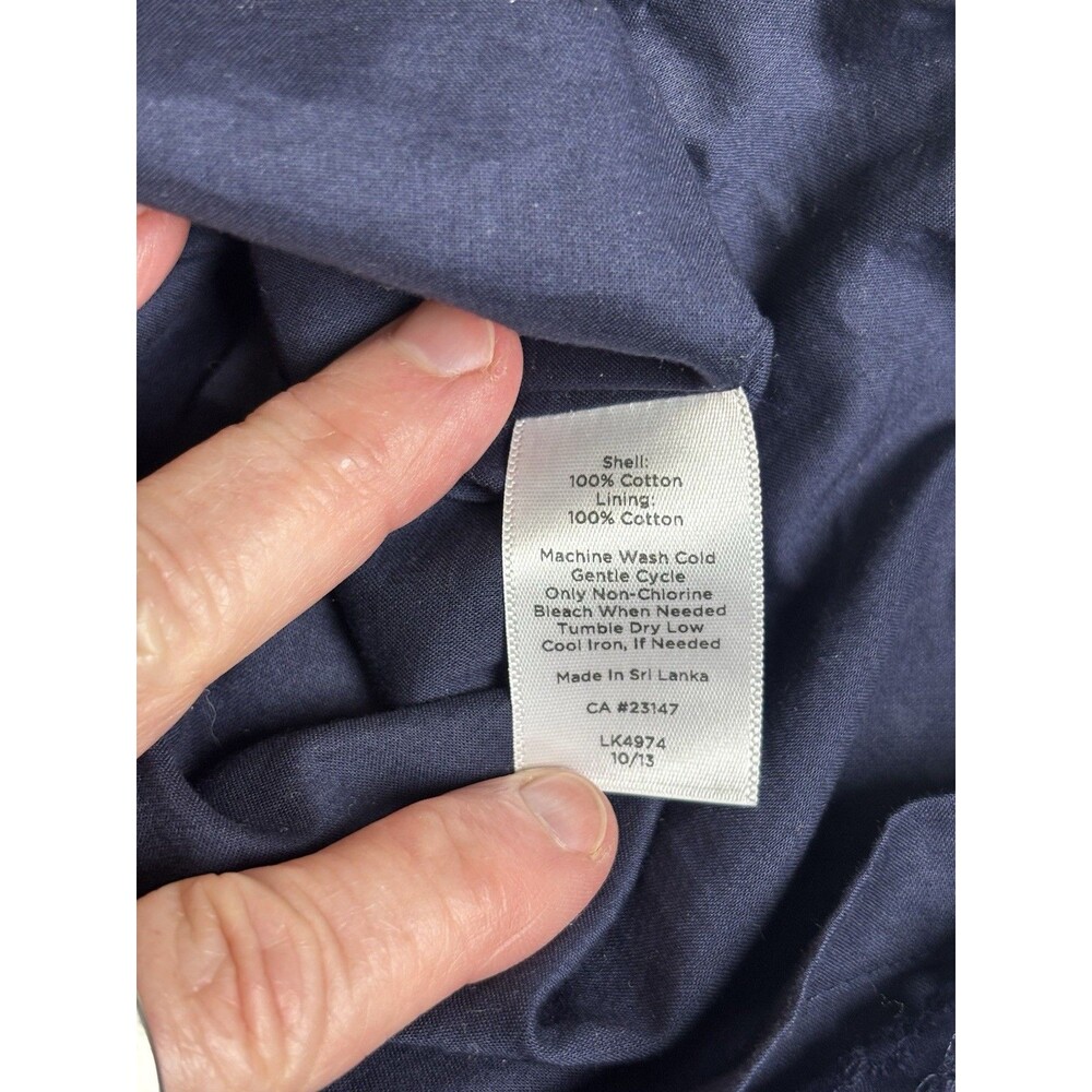 Talbots Womens Dress Size 4 Sleeveless Pointelle Stitch Pull On Lined - Picture 8 of 8